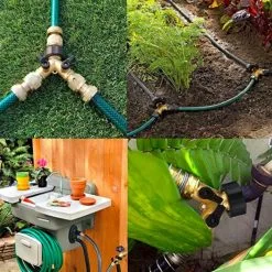 Kirano Y Stuk Kraan - Kraan Splitter - Waterverdeler - Buitenkraan - Waterverdeler 2 Weg – Messing - Afzonderlijk Af Te Sluiten -Bloempotten Verkoop 1200x1200 1291