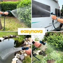 EasyNova Complete Set Tuinslang Van 30 Meter Met Flexibel Ontwerp – Sproeikop Met 9 Standen – Licht In Gewicht & Makkelijk Opbergen – Uitrekbare Slang - 16 EasyNova Complete Set Tuinslang Van 30 Meter Met Flexibel Ontwerp – Sproeikop Met 9 Standen – Licht In Gewicht & Makkelijk Opbergen – Uitrekbare Slang - -Bloempotten Verkoop 1200x1200 1297
