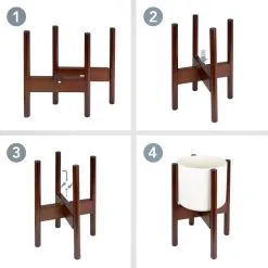 LifeGoods Planten Standaard - Uitschuifbare Bloempothouder - 20 Tot 30 Cm - Donker Bamboe 17 LifeGoods Planten Standaard - Uitschuifbare Bloempothouder - 20 Tot 30 Cm - Donker Bamboe -Bloempotten Verkoop 1200x1200 130