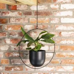 QUVIO Bloempot Hangend / Bloempotten Voor Binnen / Bloempotten / Bloempot Binnen / Bloempot Met Ophanghaak - Metaal 11 QUVIO Bloempot Hangend / Bloempotten Voor Binnen / Bloempotten / Bloempot Binnen / Bloempot Met Ophanghaak - Metaal -Bloempotten Verkoop 1200x1200 181