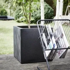 Capi Europe - Bloempot Vierkant Smooth NL - 30x30x30 - Zwart - Voor Binnen En Buiten - KBL902 23 Capi Europe - Bloempot Vierkant Smooth NL - 30x30x30 - Zwart - Voor Binnen En Buiten - KBL902 -Bloempotten Verkoop 1200x1200 213