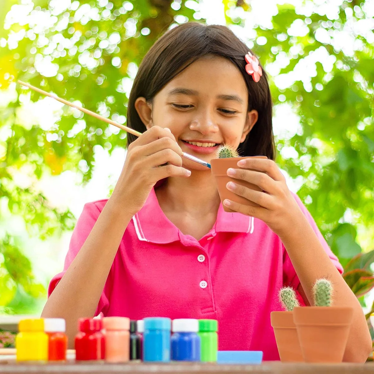 Garden Mania - 12 Mini Terracotta Keramische Klei Bloempotten Met Afvoergat, 8cm 2 Garden Mania - 12 Mini Terracotta Keramische Klei Bloempotten Met Afvoergat, 8cm - Afbeelding 2