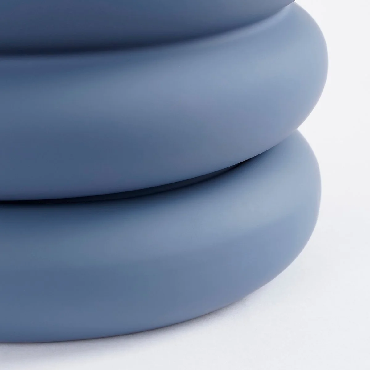 Mica Decorations Ilse Bloempot Met Schotel - H16 X Ø18,5 Cm - Keramiek - Blauw 4 Mica Decorations Ilse Bloempot Met Schotel - H16 X Ø18,5 Cm - Keramiek - Blauw - Afbeelding 4