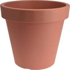 Prosperplast 1x Terracotta Bloempotten/plantenpotten 60 Cm - Kunststof - Bloempotten/plantenpotten Voor Binnen En Buiten