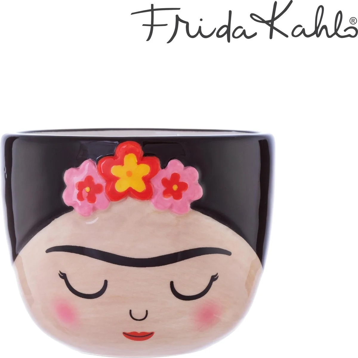 Frida Kahlo Kleine Bloempot - Sass & Belle 1 Frida Kahlo Kleine Bloempot - Sass & Belle