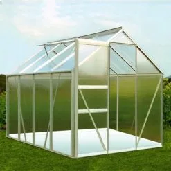 Gardebruk Aluminium Kas 4,75 M² - Fundament & Regengoot - 250x190cm -Bloempotten Verkoop 1200x1200 400