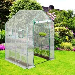 Relaxdays Tuinkas - 2 M² - Kweekkas Tuin - Grote Foliekas - 4 Ramen - Plantenkas Tomaten 26 Relaxdays Tuinkas - 2 M² - Kweekkas Tuin - Grote Foliekas - 4 Ramen - Plantenkas Tomaten -Bloempotten Verkoop 1200x1200 415