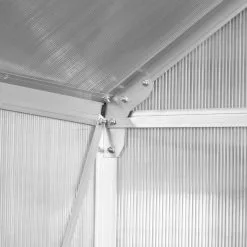 FUXTEC Tuinkas 5,9m² - Broeikas - Kweekkas - Hobbykas - Aluminium/holle Kamerplaat - FX-GWH159 -Bloempotten Verkoop 1200x1200 431