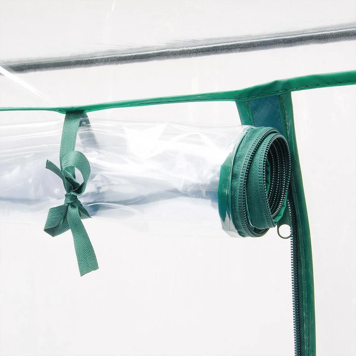 Relaxdays Tomatenkas 150x100x50 Cm - Tuinkas Tomaten - Foliekas - Serre - Kweekkas - PVC 8 Relaxdays Tomatenkas 150x100x50 Cm - Tuinkas Tomaten - Foliekas - Serre - Kweekkas - PVC - Afbeelding 8