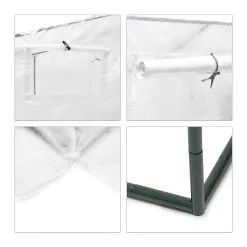 Relaxdays Tomatenkas XL - Met Schuin Dak - Kweekkas Voor Tomaten - Plastic Serre -Bloempotten Verkoop 1200x1200 477