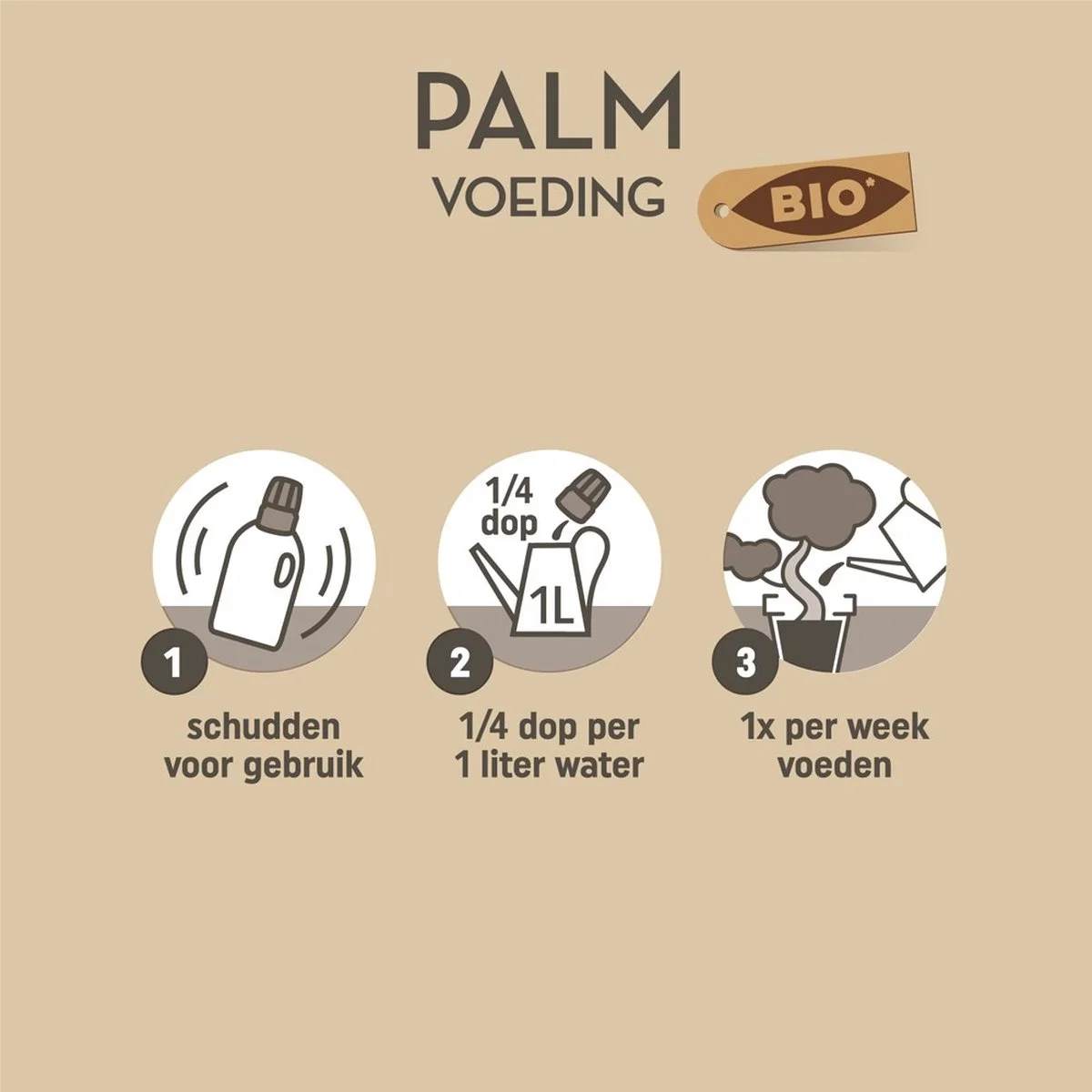 Pokon Bio Palm Voeding - 250ml - Plantenvoeding (bio) - 7ml Per 1L Water 3 Pokon Bio Palm Voeding - 250ml - Plantenvoeding (bio) - 7ml Per 1L Water - Afbeelding 3