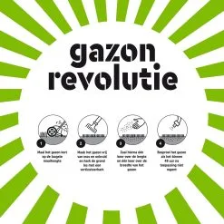 Pokon Gazon Revolutie - 12,5kg - Gazonmest / Graszaad / Bodemverbeteraar - Geschikt Voor 250m² - Binnen 15 Dagen Resultaat -Bloempotten Verkoop 1200x1200 726