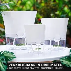 SKYARD® 3 Stuks Zelfwaterende Bloempot Maat M – Milieuvriendelijk Watergeefsysteem Kamerplanten – Zelfwatergevende Pot – Bloempot Met Waterreservoir – Selfwatering Pot – Wit 17 SKYARD® 3 Stuks Zelfwaterende Bloempot Maat M – Milieuvriendelijk Watergeefsysteem Kamerplanten – Zelfwatergevende Pot – Bloempot Met Waterreservoir – Selfwatering Pot – Wit -Bloempotten Verkoop 1200x1200 86