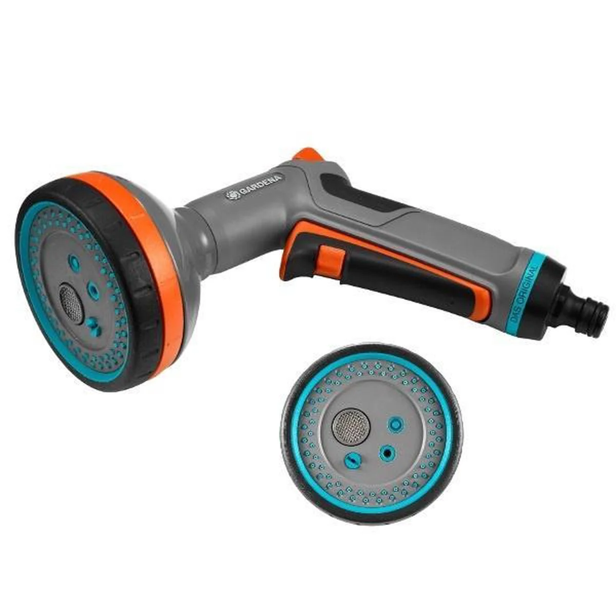 GARDENA - Comfort Broeskop - 5 Straalsoorten - Grijs 14 GARDENA - Comfort Broeskop - 5 Straalsoorten - Grijs - Afbeelding 14