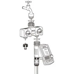GARDENA - Waterverdeler - Slangkoppeling - 26.5 Mm 21 GARDENA - Waterverdeler - Slangkoppeling - 26.5 Mm -Bloempotten Verkoop 1200x1200 913
