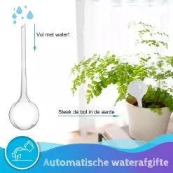 Summer Spark Waterdruppelaar Voor Planten 6 Stuks Transparant – 27 CM X 8 CM – 250 ML – Automatisch Watergeefsysteem Voor Kamerplanten – Planten Watergever Met Druppelsysteem – Waterbol 9 Summer Spark Waterdruppelaar Voor Planten 6 Stuks Transparant – 27 CM X 8 CM – 250 ML – Automatisch Watergeefsysteem Voor Kamerplanten – Planten Watergever Met Druppelsysteem – Waterbol -Bloempotten Verkoop 1200x1200 947