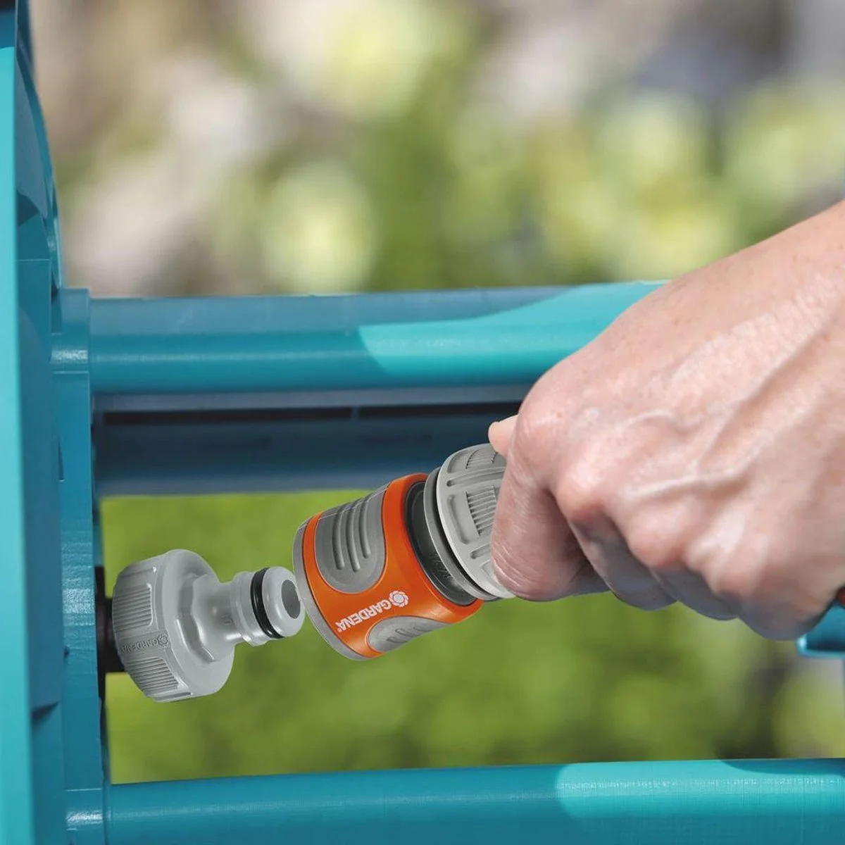 GARDENA Classic Slanghouder 50 - Geschikt Voor 50 M Ø13 Mm / 40 M Ø15 Mm / 30 M Ø19 Mm Slang 4 GARDENA Classic Slanghouder 50 - Geschikt Voor 50 M Ø13 Mm / 40 M Ø15 Mm / 30 M Ø19 Mm Slang - Afbeelding 4