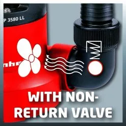 Einhell Dompelpomp GC-SP 3580 LL (350 W - 8000 L/h - 1 Mm Restwater - Traploos Instelbare Vlotterschakelaar - Geïntegreerd Terugslagventiel - Draaghandvat - Kabelopwikkeling - Mechanische Afdichting) 21 Einhell Dompelpomp GC-SP 3580 LL (350 W - 8000 L/h - 1 Mm Restwater - Traploos Instelbare Vlotterschakelaar - Geïntegreerd Terugslagventiel - Draaghandvat - Kabelopwikkeling - Mechanische Afdichting) -Bloempotten Verkoop 1200x1200 987