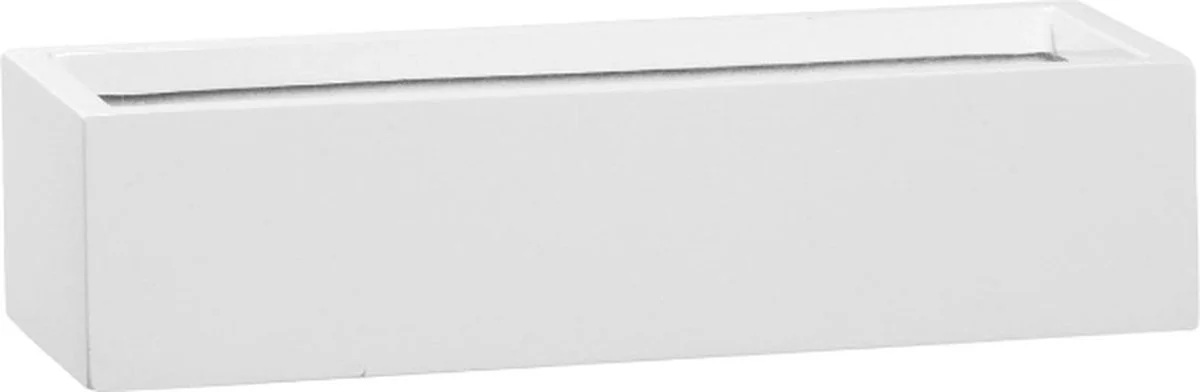 Langwerpige Witte Bloempot Van Naturn Living | Plantenbak | Bloempotten Voor Binnen En Buiten | Wit 4 Langwerpige Witte Bloempot Van Naturn Living | Plantenbak | Bloempotten Voor Binnen En Buiten | Wit - Afbeelding 4