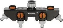 GARDENA - Waterverdeler - Slangkoppeling - 4 Uitgangen 25 GARDENA - Waterverdeler - Slangkoppeling - 4 Uitgangen -Bloempotten Verkoop 1200x542