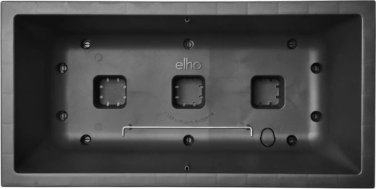 Elho Vivo Next Lang 60 - Bloempot Voor Binnen & Buiten - Ø 59.0 X H 29.2 Cm - Zwart/Living Black 11 Elho Vivo Next Lang 60 - Bloempot Voor Binnen & Buiten - Ø 59.0 X H 29.2 Cm - Zwart/Living Black - Afbeelding 11