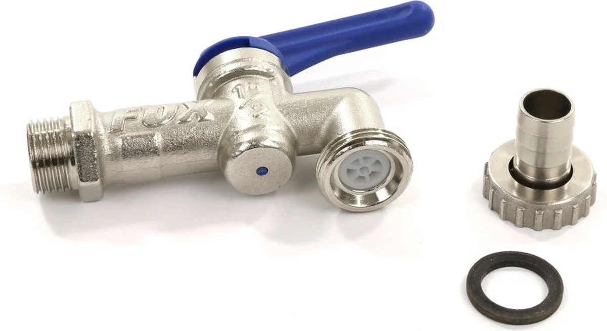 RIV® Buitenkraan Vorstvrij | Tap-kogelafsluiter, ½" | RIV | Type 5611 | Drukklasse 16 Bar 3 RIV® Buitenkraan Vorstvrij | Tap-kogelafsluiter, ½" | RIV | Type 5611 | Drukklasse 16 Bar - Afbeelding 3