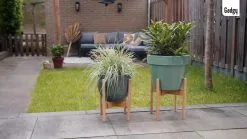 Gadgy Bamboe Plantenstandaard 2 St - Plantentafel - Plantentafeltje Voor Binnen - Plantenrek - Uitschuifbaar - Hout - Ø 20 Tot 30 Cm -Bloempotten Verkoop 1200x675