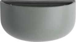 Voorkant 23 Pt' Pt Wand Bloempot Oval Wide - Green