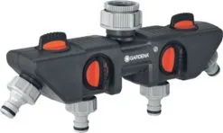 GARDENA - Waterverdeler - Slangkoppeling - 4 Uitgangen 24 GARDENA - Waterverdeler - Slangkoppeling - 4 Uitgangen -Bloempotten Verkoop 1200x718 2