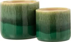 J-Line Bloempot Elise Keramiek Groen Large -Bloempotten Verkoop 1200x718