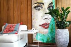 Capi Europe - Vaas Elegant Deluxe Rib NL - 45x72 - Ivoor - Voor Binnen En Buiten - KOFI1138 -Bloempotten Verkoop 1200x798