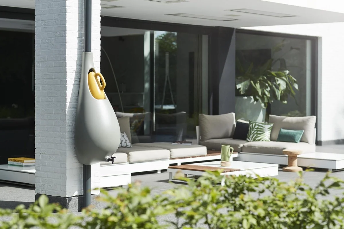 Elho Pure Raindrop 70L - Geel/Oker 9 Elho Pure Raindrop 70L - Geel/Oker - Afbeelding 9