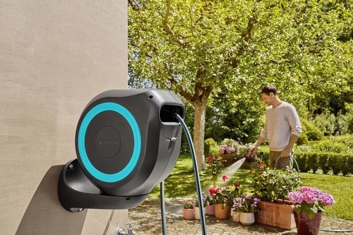 GARDENA - Wandslangbox RollUp M - 20m Slang - 11 Diameter 6 GARDENA - Wandslangbox RollUp M - 20m Slang - 11 Diameter - Afbeelding 6