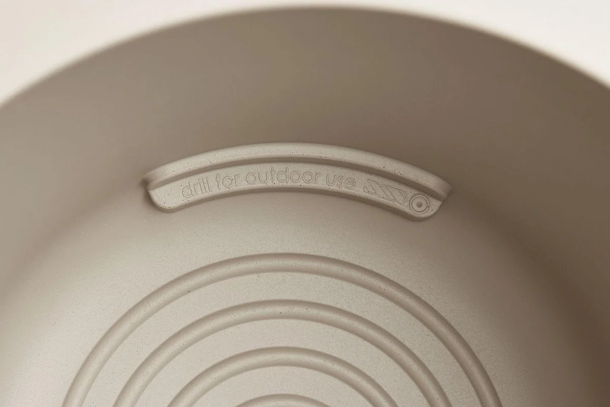 Elho Pure Coupe 41 - Bloempot Voor Binnen & Buiten - Ø 41.3 X H 57.9 Cm - Beige/Balanced Beige 2 Elho Pure Coupe 41 - Bloempot Voor Binnen & Buiten - Ø 41.3 X H 57.9 Cm - Beige/Balanced Beige - Afbeelding 2