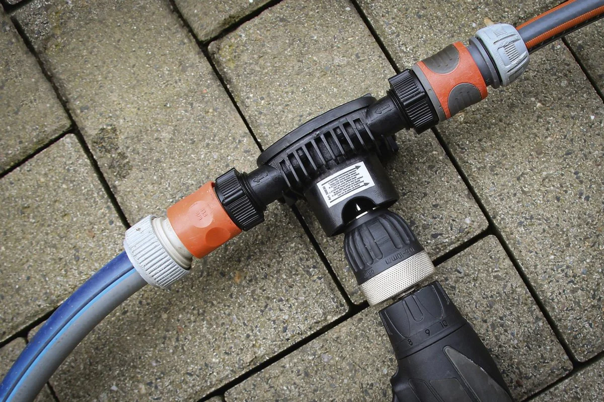 BGS Technic Water Boorpomp 1000 L/uur | Huis - Tuin - Boot Pomp Voor (Accu)boormachine 4 BGS Technic Water Boorpomp 1000 L/uur | Huis - Tuin - Boot Pomp Voor (Accu)boormachine - Afbeelding 4