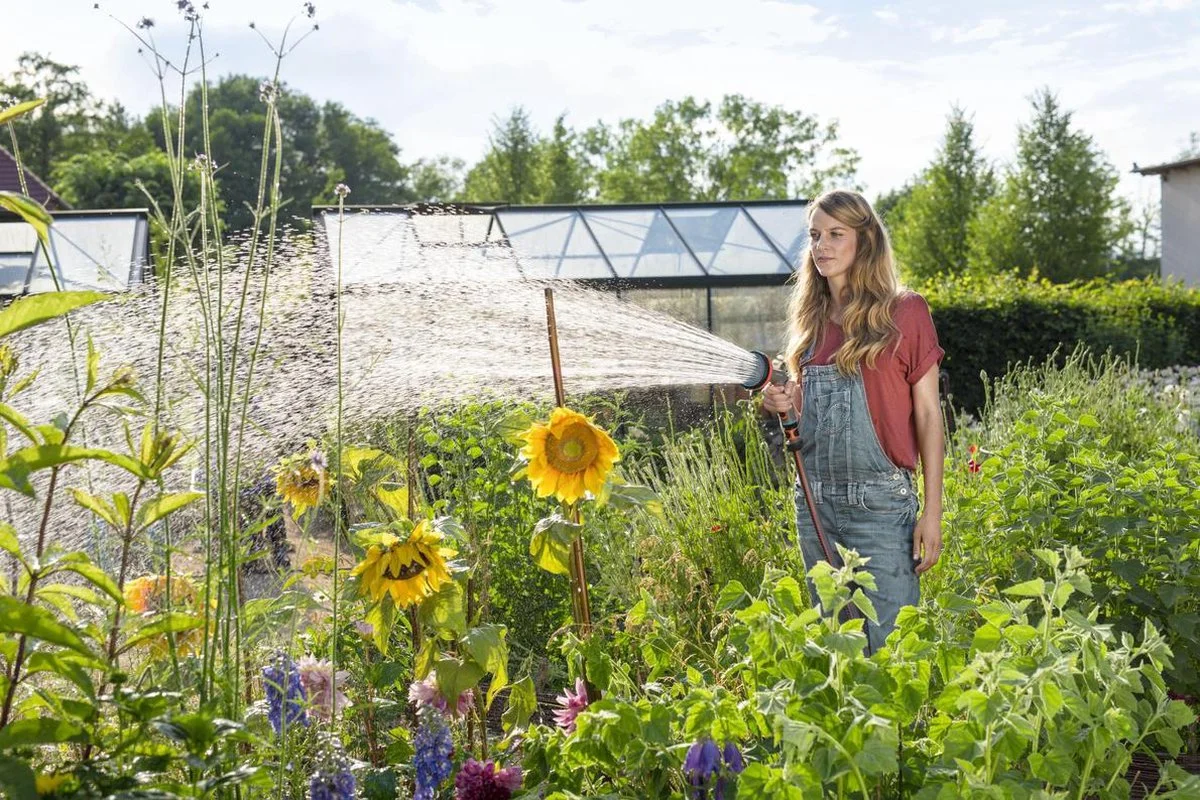 GARDENA - Comfort Broeskop - 5 Straalsoorten - Grijs 12 GARDENA - Comfort Broeskop - 5 Straalsoorten - Grijs - Afbeelding 12