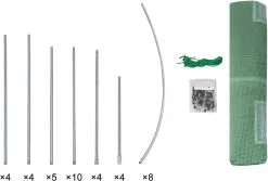 Diferza™ Kas 300x200x190 Cm, Foliekas Wintervast, Tomatenhuis Met Deur 6 Ramen -Bloempotten Verkoop 1200x810