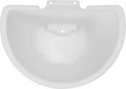 Elho Corsica Vertical Forest 24 - Bloempot Voor Balkonbuiten - Ø 26.7 X H 29.7 Cm - Wit/Wit -Bloempotten Verkoop 1200x854