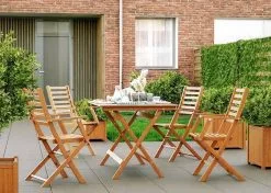 Houten Plantenbak Met Wieltjes 50x50 - Geolied Duurzaam FSC Acaciahout – Bloembak Buiten - Plantenbakken Buiten - Perfecthomeshop -Bloempotten Verkoop 1200x857 2