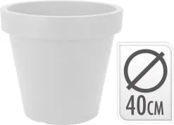 Nampook Relaxwonen - Bloempot Classic 40 Cm Kunststof Wit 5 Nampook Relaxwonen - Bloempot Classic 40 Cm Kunststof Wit -Bloempotten Verkoop 1200x860 2