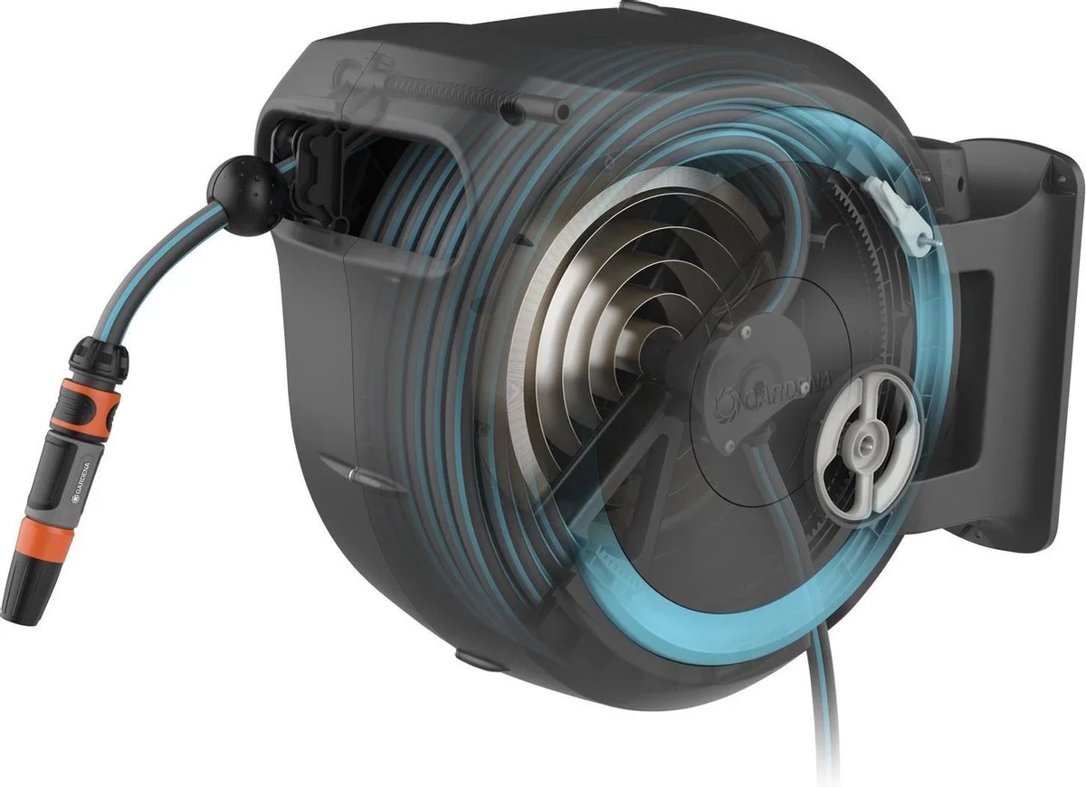 GARDENA - Wandslangenbox - RollUp XL - 35 Meter - Ø 13 Mm 8 GARDENA - Wandslangenbox - RollUp XL - 35 Meter - Ø 13 Mm - Afbeelding 8