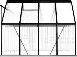 VidaXL Broeikas Met Basisframe 4,75 M² Aluminium Antracietkleurig 19 VidaXL Broeikas Met Basisframe 4,75 M² Aluminium Antracietkleurig -Bloempotten Verkoop 1200x882 1