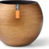 Capi Europe - Vaas Bol Retro - 30x25 - Goud - Bloempot Voor Binnen - BRTG104