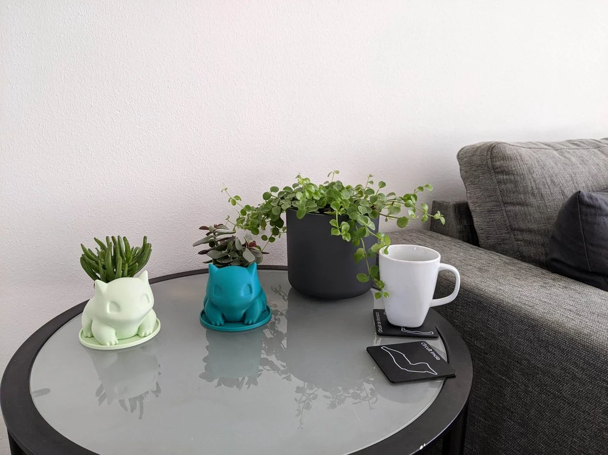 Merkloos Pokémon Bulbasaur Bloempot - Inclusief Opvangschaal - Pastelgroen 2 Merkloos Pokémon Bulbasaur Bloempot - Inclusief Opvangschaal - Pastelgroen - Afbeelding 2