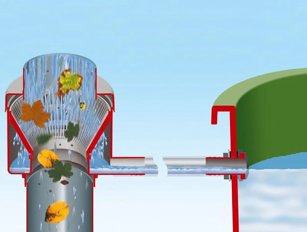 Garantia - Vulautomaat - Regenton - Eco De Luxe - 80 M² - Bladvanger - Grijs 3 Garantia - Vulautomaat - Regenton - Eco De Luxe - 80 M² - Bladvanger - Grijs - Afbeelding 3