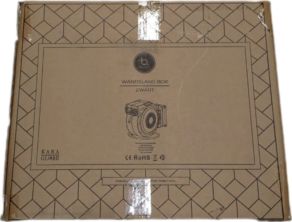 Buxibo - Wandslangenbox 20 Meter + 2 Meter - Tuinslang Met Haspel - 9 Sproei Standen - Slangenhouder 180° Draaibaar - Tuinslanghaspel Zwart+ Gratis Sproeier - Zwart 6 Buxibo - Wandslangenbox 20 Meter + 2 Meter - Tuinslang Met Haspel - 9 Sproei Standen - Slangenhouder 180° Draaibaar - Tuinslanghaspel Zwart+ Gratis Sproeier - Zwart - Afbeelding 6