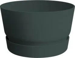 Elho Greenville Schaal 33 - Bloempot Voor Buiten - Ø 32.5 X H 19.4 Cm - Groen/Blad Groen 12 Elho Greenville Schaal 33 - Bloempot Voor Buiten - Ø 32.5 X H 19.4 Cm - Groen/Blad Groen -Bloempotten Verkoop 1200x926