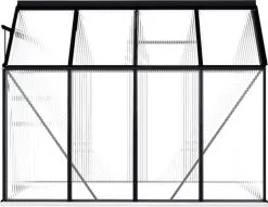 VidaXL Broeikas Met Basisframe 4,75 M² Aluminium Antracietkleurig 17 VidaXL Broeikas Met Basisframe 4,75 M² Aluminium Antracietkleurig -Bloempotten Verkoop 1200x927