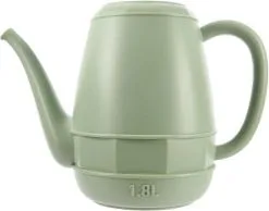 Decoris Mintgroene Kunststof Gieter 1,8 Liter - Tuinieren Benodigdheden - Kleine Gieters Mint Groen