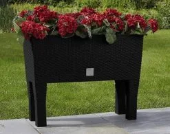 Prosperplast Kunststof Rato Plantenbak Op Poten Met Irrigatiesysteem Antraciet 80 X 33 X 62 Cm - 72 Liter - Balkonbakken/bloembakken 20 Prosperplast Kunststof Rato Plantenbak Op Poten Met Irrigatiesysteem Antraciet 80 X 33 X 62 Cm - 72 Liter - Balkonbakken/bloembakken -Bloempotten Verkoop 1200x946